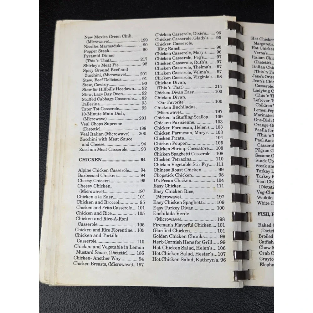 Meadowbrook United Methodist‎ Church Cookbook North Carolina ? 1990